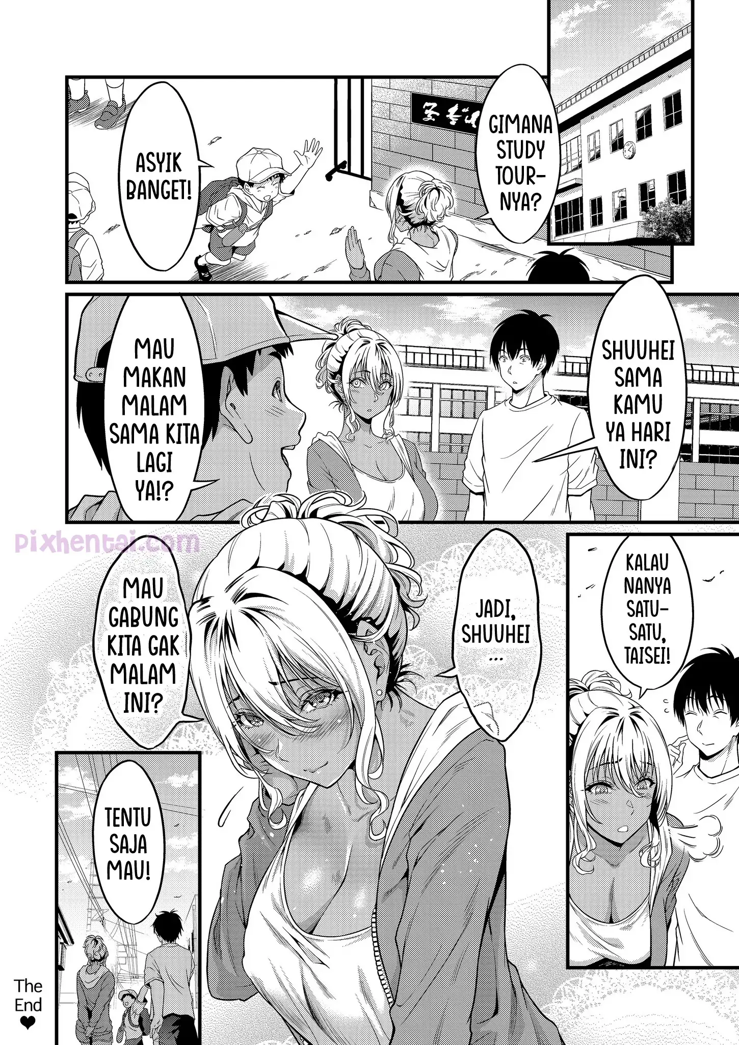 Komik hentai xxx manga sex bokep Yojouhan Ikken Apart de Komochi Dosukebe Rinjin to Asedaku Noukou na Otsukiai 53